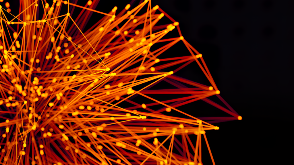 Algorithmic stablecoins mechanism represented by abstract data network