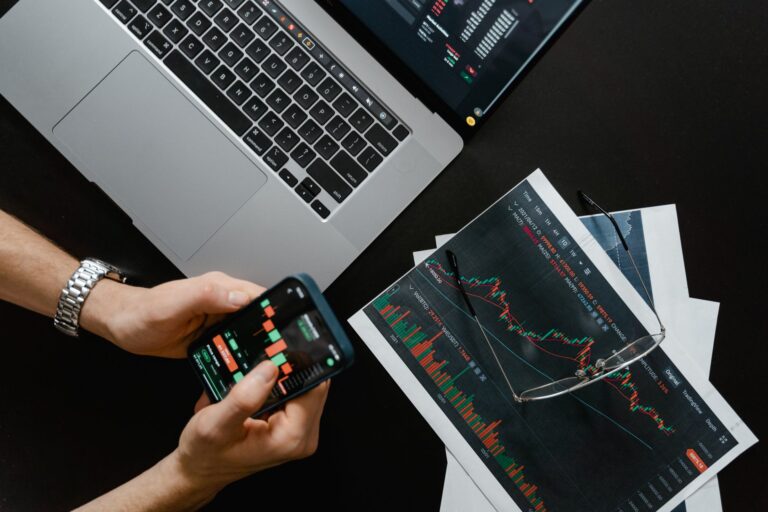Buying USDC stablecoin through a mobile crypto exchange app